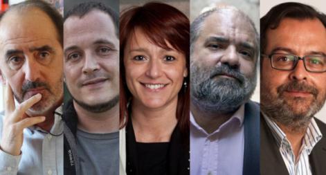 Daniel Innerarity, David Fernàndez, Laia Bonet, Ferran Sàez i Albert Sàez